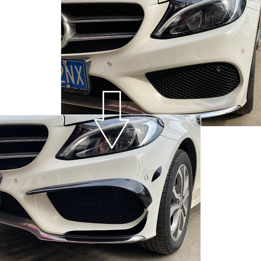 Flaps aéro pour Mercedes W205 Classe C AMG Line (Phase 1 ) | 2014-2018