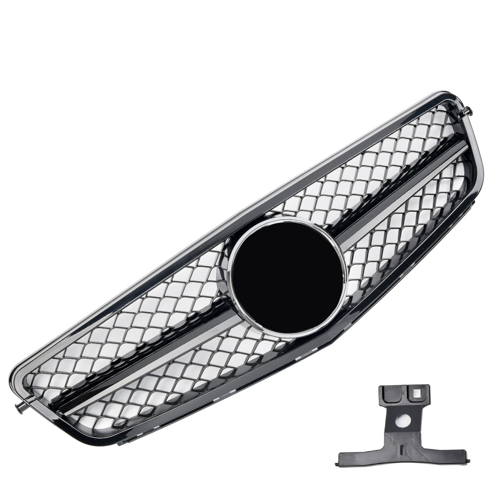 Calandre pour Mercedes W204 S204 Noir brillant | 2007-2014
