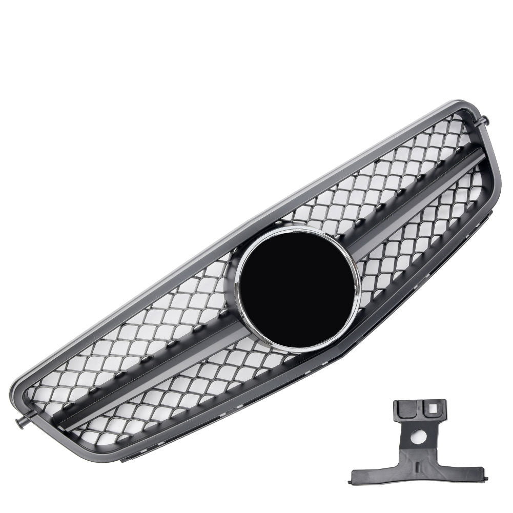 Calandre pour Mercedes W204 C204 Coupé Noir mat | 2007-2014