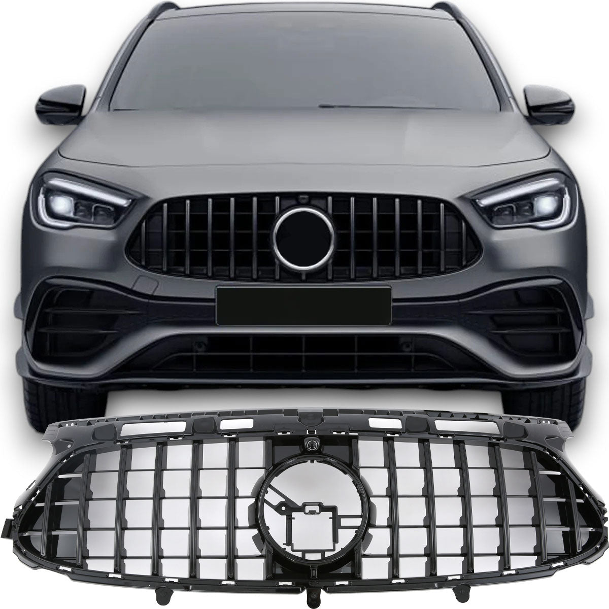 Panamericana GT Calandre pour Mercedes H247 GLA AMG-Line | 2020-2023