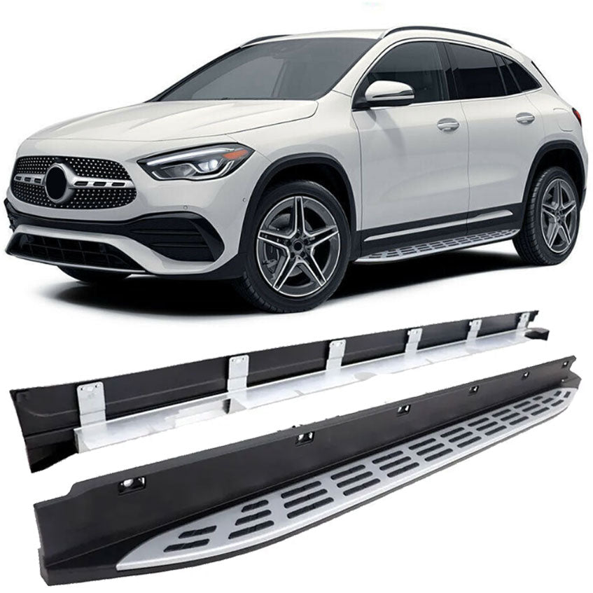 Marchepieds aluminium pour Mercedes H247 GLA | 2020-2026