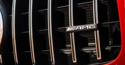 Emblème de calandre AMG pour Panamericana pour SLK Noir ou chrome