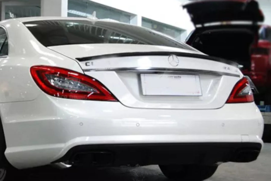 Aileron pour Mercedes CLS W218 C218 (2010-2018) Noir Brillant