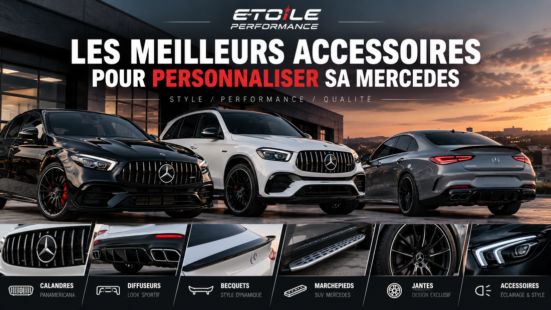 Les meilleurs accessoires pour personnaliser sa Mercedes en 2026