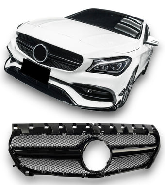 compare product Calandre pour Mercedes CLA C117 Noir | 2013-2019