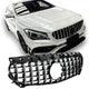 Calandre pour Mercedes C117 CLA Chrome + Noir | 2013-2019