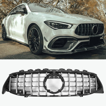 compare product Calandre Panamericana GT Noir et Chrome pour Mercedes CLA C118 W118 | 2019-2023