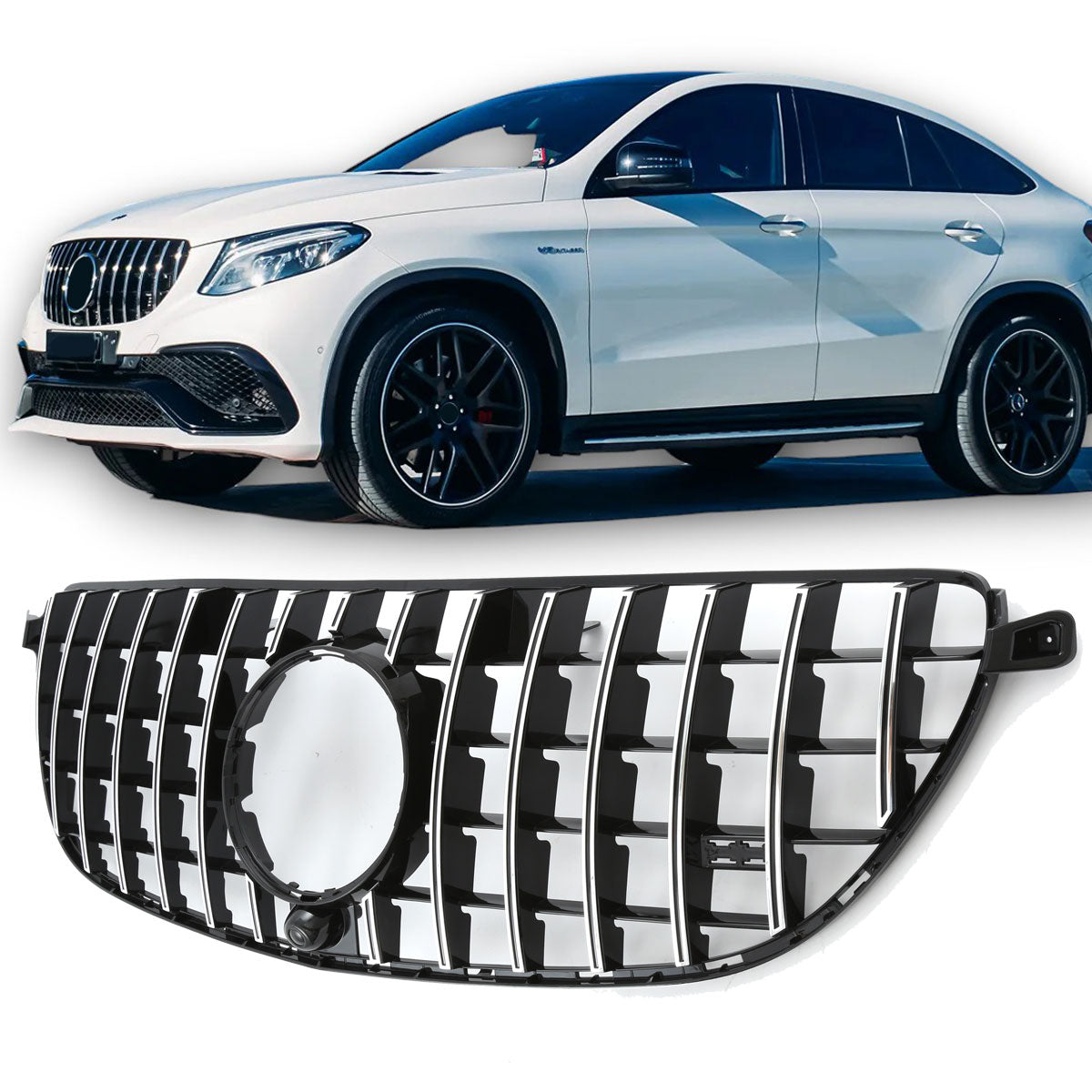 Panamericana GT Calandre pour Mercedes W166 C292 GLE 63amg | 2015-2019