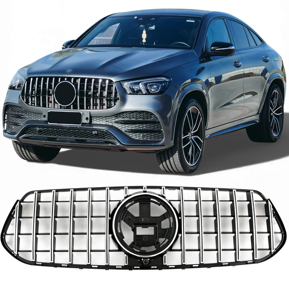 Panamericana GT Calandre pour Mercedes V167 GLE Phase 2 | 2023-2026