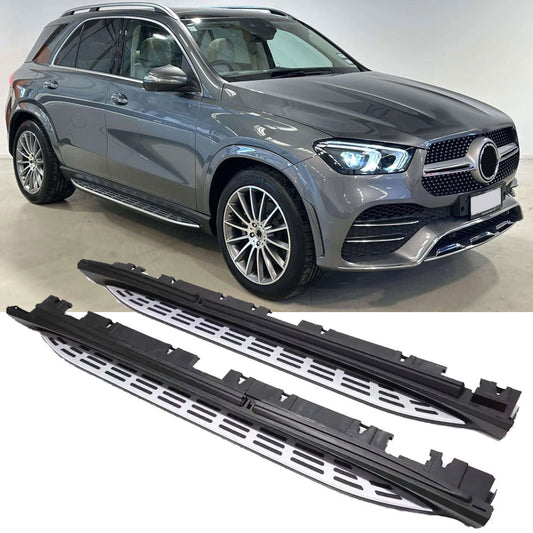 Marchepieds aluminium pour Mercedes V167 GLE SUV | 2019-2026