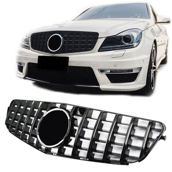 compare product Calandre Panamericana GT Noir pour Mercedes Classe C W204 | 2007-2014