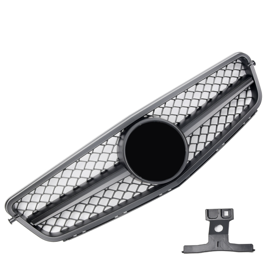 Calandre pour Mercedes W204 S204 Noir mat | 2007-2014