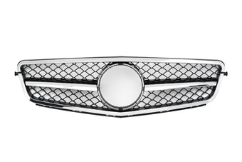 compare product Calandre pour Mercedes W204 C204 Noir et Chrome | 2007-2014