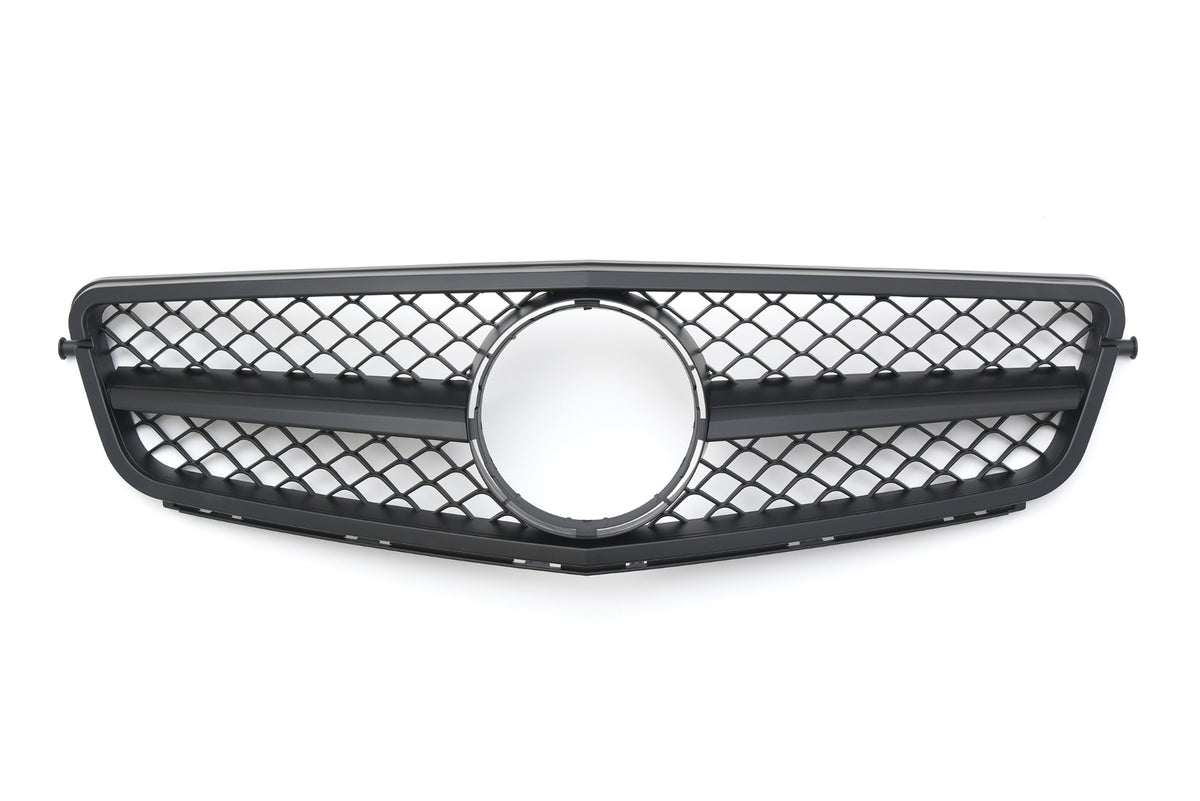 Calandre pour Mercedes W204 S204 Noir mat | 2007-2014