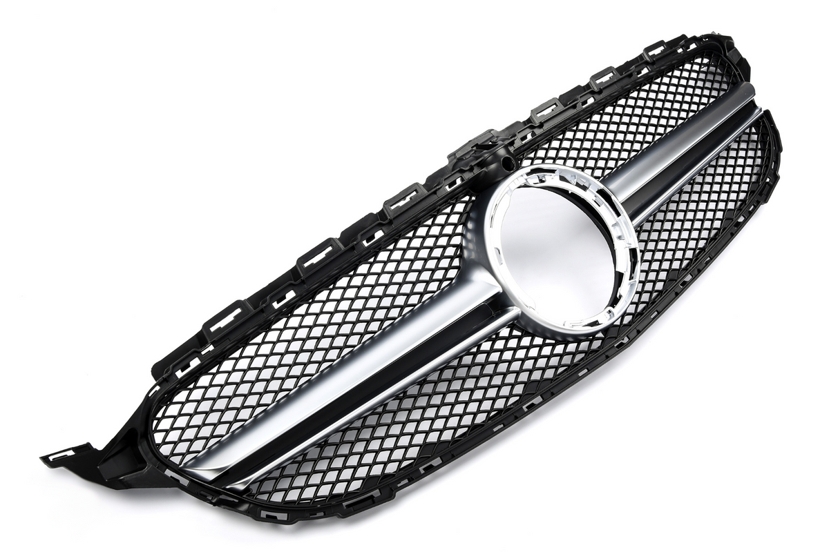 Calandre pour Mercedes W205 avec 360° | 2018-2021