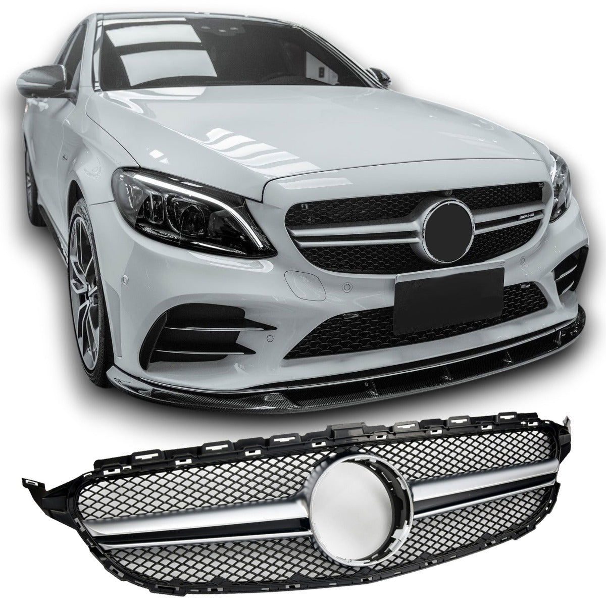 Calandre pour Mercedes W205 | 2014-2018