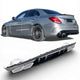Diffuseur + Embouts d'échappement (Noir) pour Mercedes W205 S205 | 2014-2021