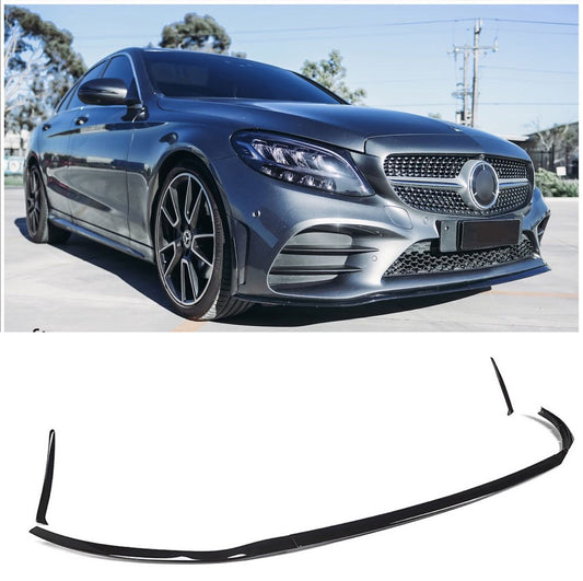 Spoiler avant Spoilerlip pour Mercedes W205 AMG-Line Phase 2 | 2018-2021