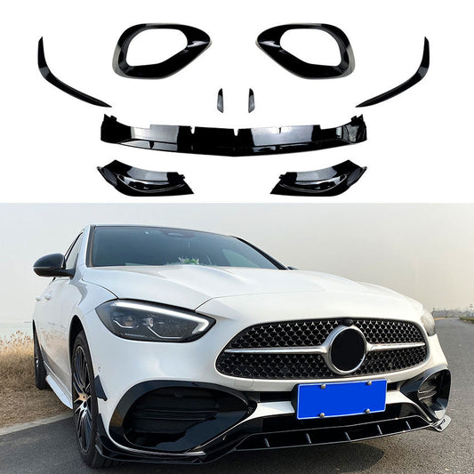 Spoiler avant Spoilerlip Spoiler Aero pour W206 S206 Classe C AMG Line | 2021-2026