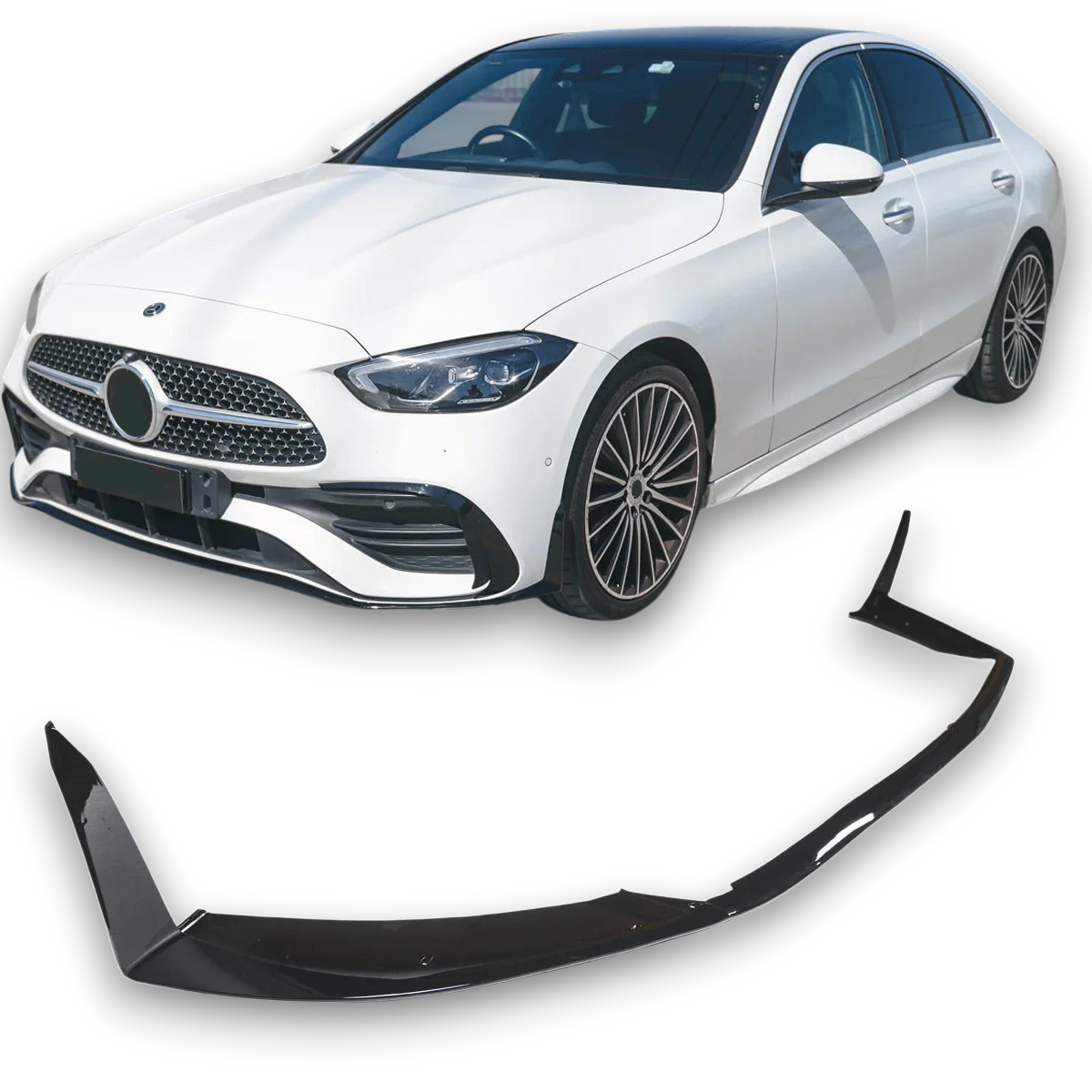Spoiler avant Spoilerlip pour Mercedes W206 S206 avec AMG Line | 2021-2026
