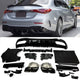 Diffuseur + Embouts d'échappement (Noir) pour Mercedes W206 S206 | 2021-2026