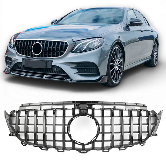 Calandre pour Mercedes W213 S213 A238 C238 Classe E Noir | 2017-2020