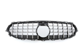 compare product Calandre Panamericana GT Noir et Chrome pour Mercedes Classe E W213 Phase 2 Avantgarde | 2020-2023