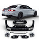 Diffuseur + Embouts d'échappement (Chrome) pour Mercedes Classe E W214 | 2023-2026