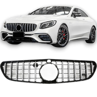 compare product Calandre noir et chrome pour Mercedes S63 S65 W217 Panamericana GT | 2014-2018