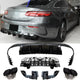 Diffuseur + Embouts d'échappement (Noir) pour Mercedes C238 A238 | 2016-2023