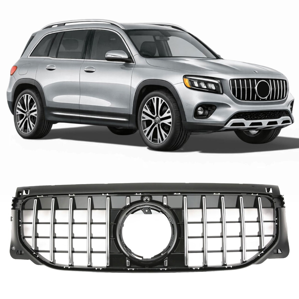 Panamericana GT Calandre pour Mercedes X247 GLB Phase 2 | 2023-2026