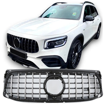 compare product Calandre Panamericana GT Noir et Chrome pour Mercedes GLB X247 | 2019-2023