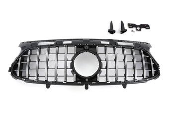 compare product Calandre Panamericana GT Noir et Chrome pour Mercedes GLA H247 AMG-Line | 2023-2026