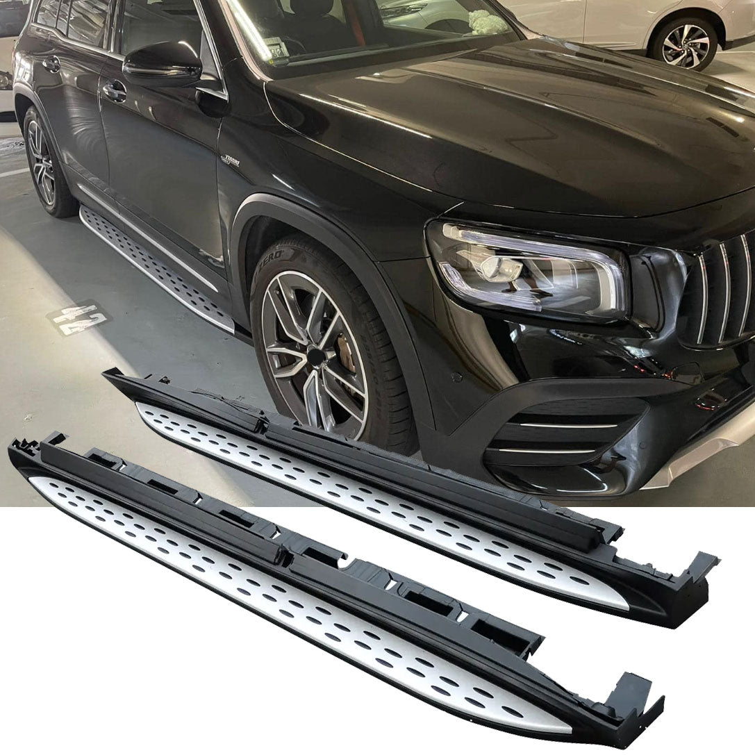 Marchepieds aluminium pour Mercedes X247 GLB | 2019-2026