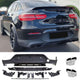 Diffuseur + Embouts d'échappement (Chrome) pour Mercedes C253 GLC Coupé | 2016-2022
