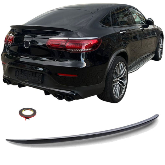 Becquet arrière Noir glans pour Mercedes C253 GLC Coupé | 2016-2022
