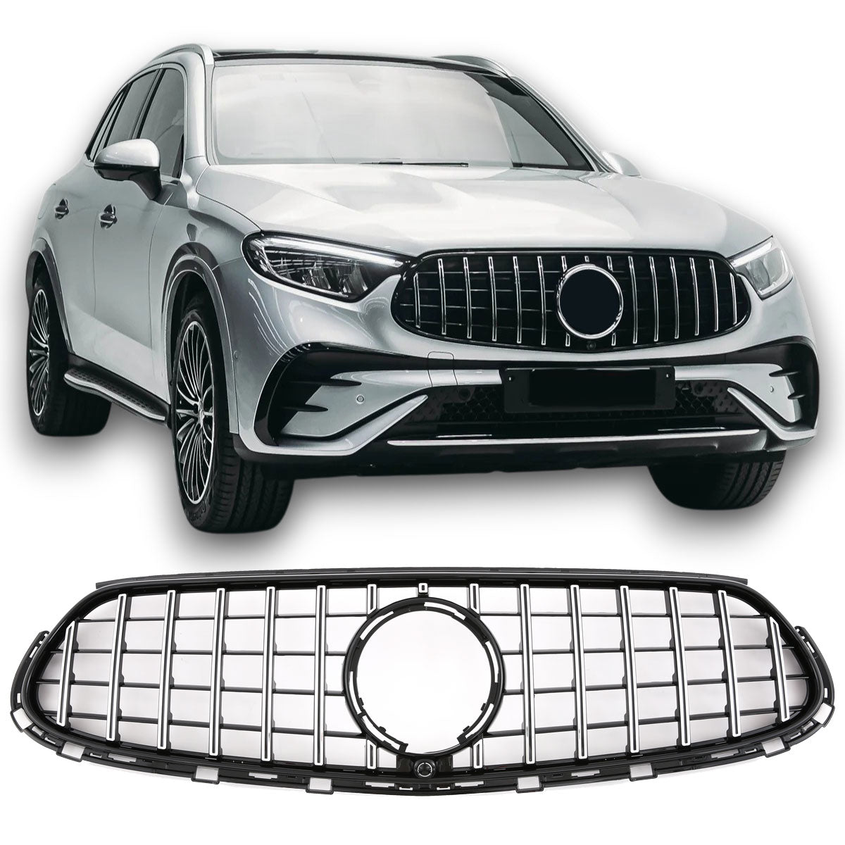 Panamericana GT Calandre pour Mercedes X254 GLC AMG-Line | 2022-2026