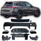 Diffuseur + Embouts d'échappement (Noir) pour Mercedes X254 Glc | 2022-2026