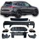 Diffuseur + Embouts d'échappement (Chrome) pour Mercedes X254 Glc | 2022-2026