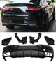 Diffuseur + Embouts d'échappement (Noir) pour Mercedes C292 GLE Coupé | 2015-2019