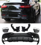Diffuseur + Embouts d'échappement (Chrome) pour Mercedes C292 GLE Coupé | 2015-2019