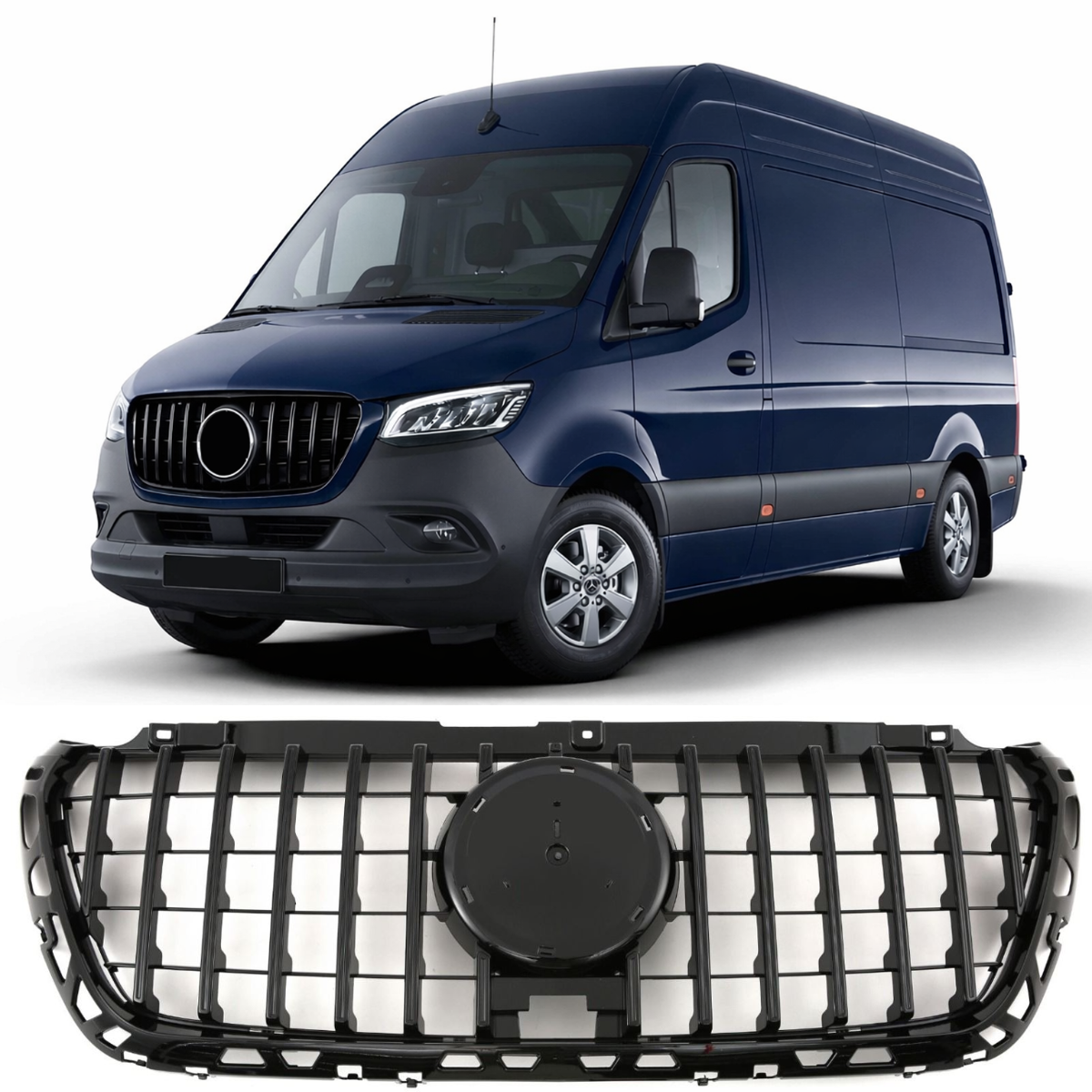 Panamericana GT Calandre pour Mercedes W907 Sprinter + Grillerahmen | 2018-2026