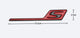 Logo Mercedes S AMG Rouge