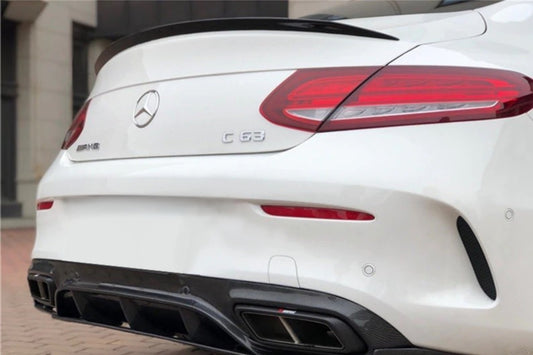 Aileron pour Mercedes Classe C Coupé C205 (2014-2021) Noir Mat