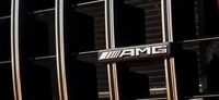 Logo AMG pour calandre Mercedes Panamericana