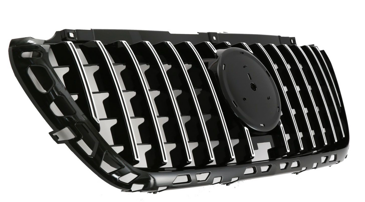 Calandre Panamericana GT Noir et Chrome pour Mercedes Sprinter W907 W910 | 2018-2026
