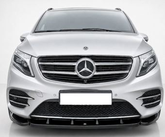 compare product Rajout de pare choc avant Noir brillant Mercedes Classe V W447 (2014+)