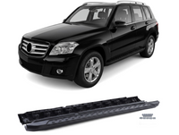 2x Marches pieds Noir pour Mercedes GLK X204 | 2008-2015