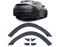 Elargisseurs d'ailes arrière avec supports Mercedes GLE Coupé C167 (2018-2023)