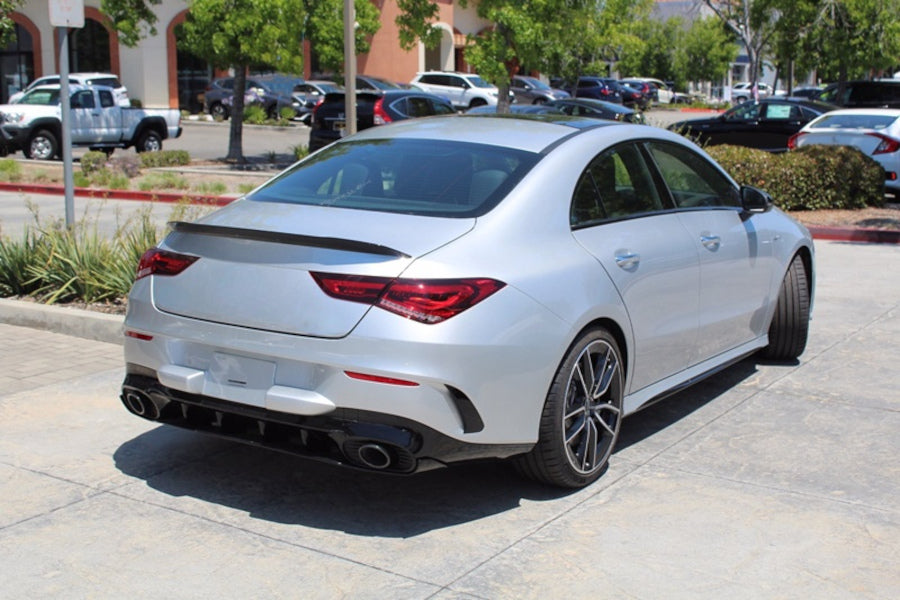 Aileron pour Mercedes CLA C118 (2019+) Noir Brillant, Look 45 AMG